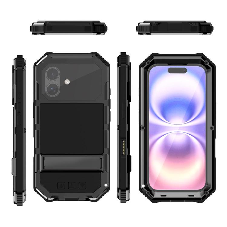 Water-Resistant Rugged Case with Metal Kickstand — iPhone 18 Pro