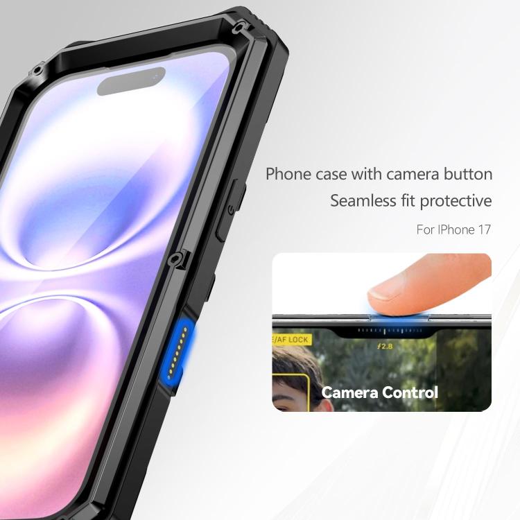 Water-Resistant Rugged Case with Metal Kickstand — iPhone 18 Pro