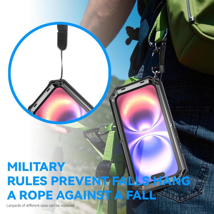 Water-Resistant Rugged Case with Metal Kickstand — iPhone 18 Pro