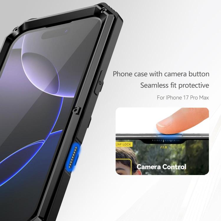 Waterproof Dustproof Shockproof Holder Case — iPhone 18 Pro