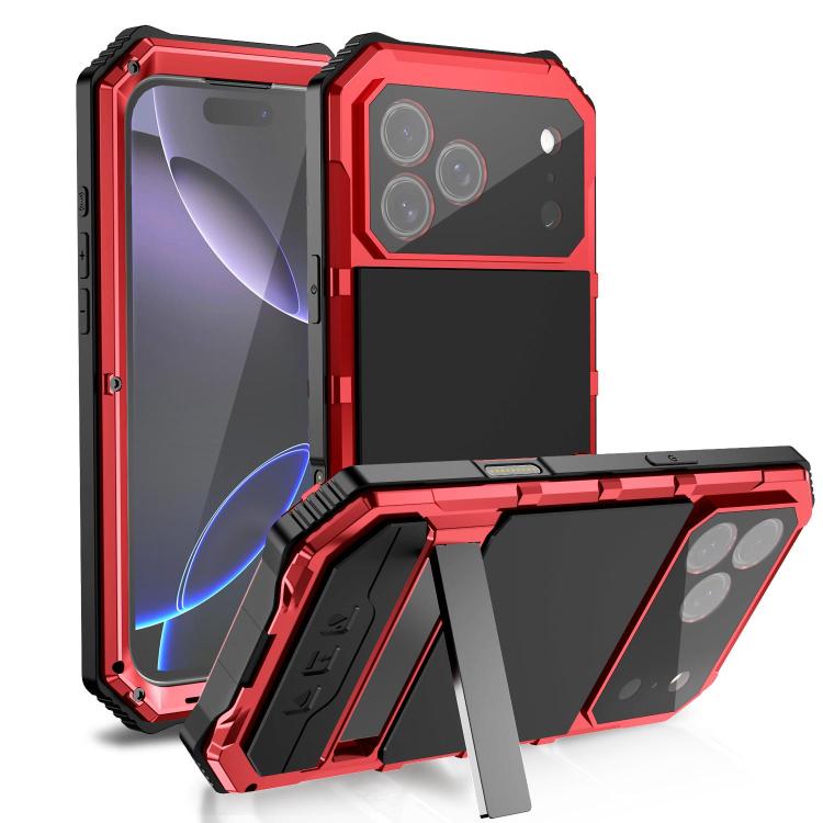 Waterproof Dustproof Shockproof Holder Case — iPhone 18 Pro