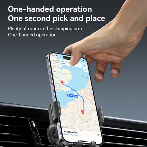 Air-Vent Gravity Clamp Phone Mount
