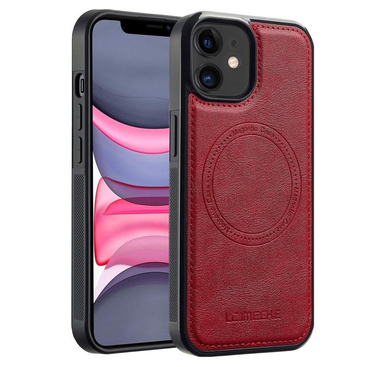 Leather Case with Magnetic Ring — iPhone 11