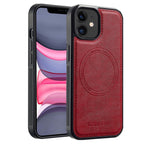 Leather Case with Magnetic Ring — iPhone 11