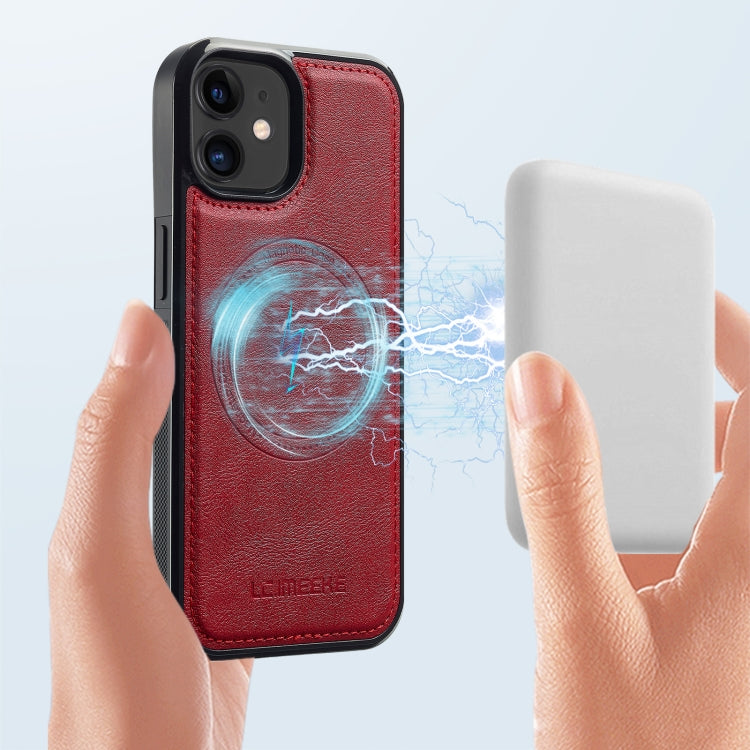 Leather Case with Magnetic Ring — iPhone 11