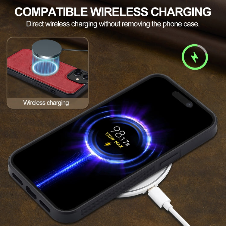 Leather Case with Magnetic Ring — iPhone 11
