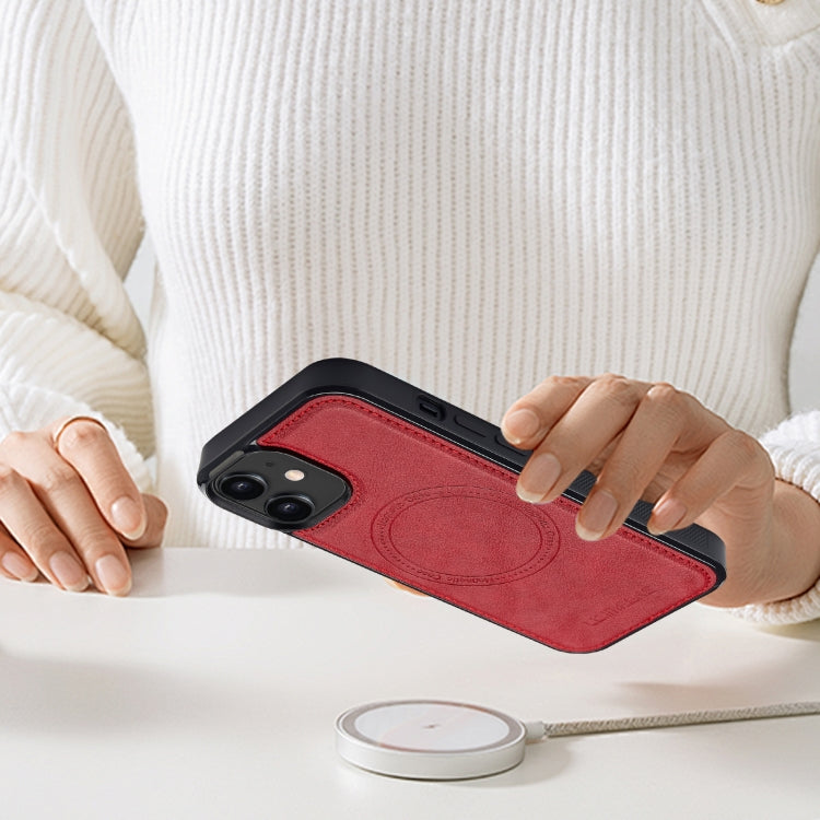Leather Case with Magnetic Ring — iPhone 11