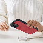 Leather Case with Magnetic Ring — iPhone 11