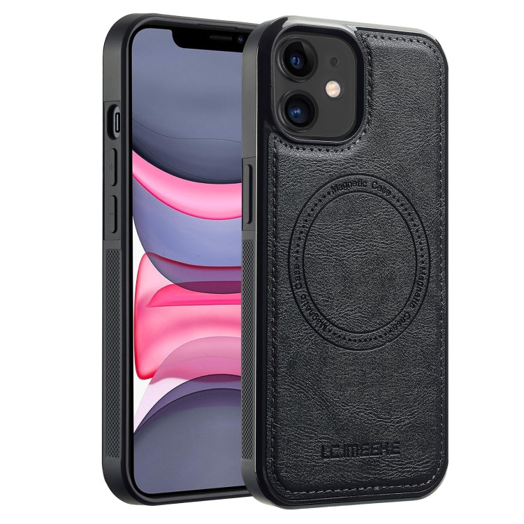 Leather Case with Magnetic Ring — iPhone 11