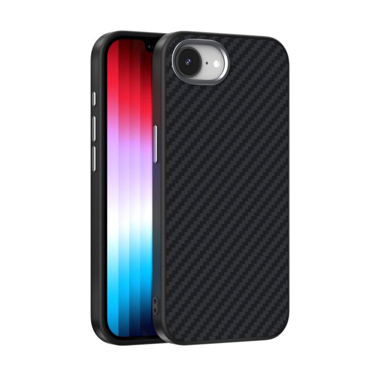 Carbon-Fibre Texture MagSafe Case — 6D Grip Slim — iPhone 17 Pro Max
