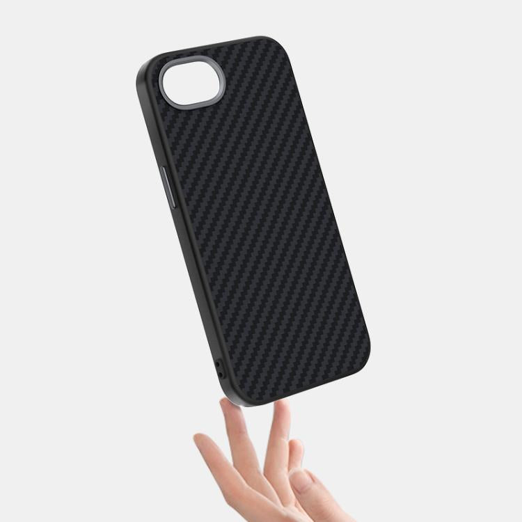 Carbon-Fibre Texture MagSafe Case — 6D Grip Slim — iPhone 17 Pro Max