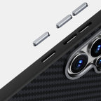 6D Carbon Fibre Relief MagSafe Case — Galaxy S26 Ultra