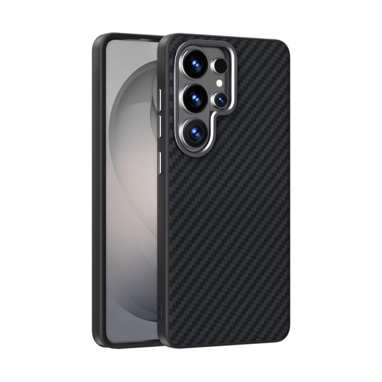 6D Carbon Fibre Relief MagSafe Case — Galaxy S26 Ultra