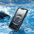 IP68 Waterproof Sealed Case with Built-in Screen — iPhone 17 Pro Max