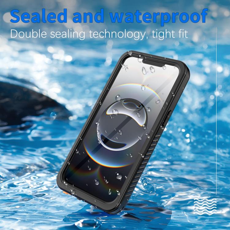 IP68 Waterproof Sealed Case with Built-in Screen — iPhone 17 Pro Max