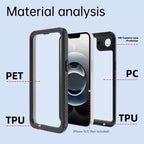 IP68 Waterproof Sealed Case with Built-in Screen — iPhone 17 Pro Max