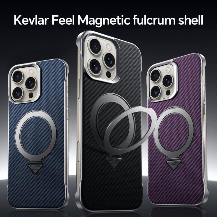 Kevlar-Texture MagSafe Case – iPhone 15/16