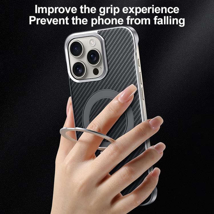 Kevlar-Texture MagSafe Case – iPhone 15/16