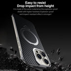 Kevlar-Texture MagSafe Case – iPhone 15/16