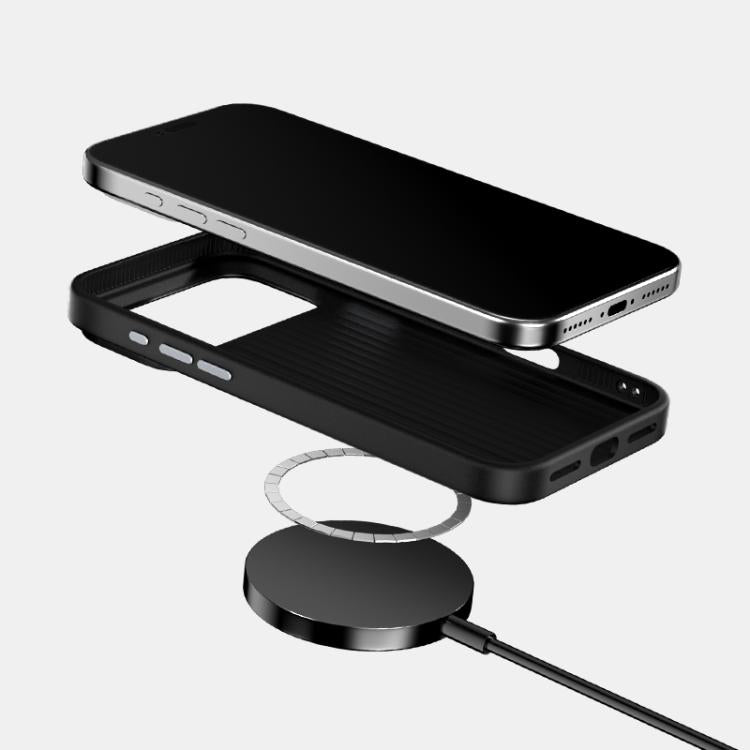 6D Embossed MagSafe Leather Case — iPhone 18 Pro