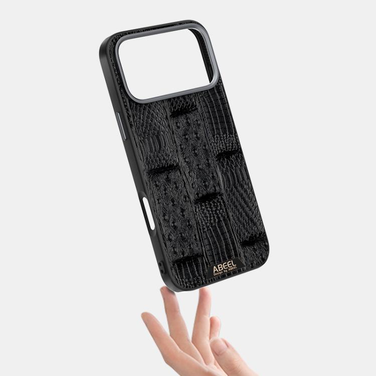 6D Embossed MagSafe Leather Case — iPhone 18 Pro