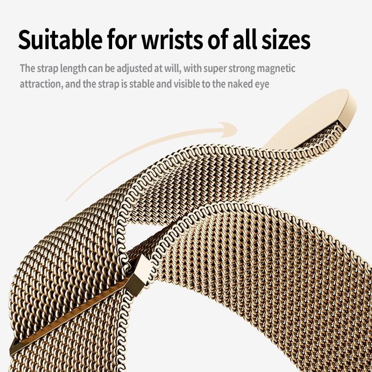 Milanese Stainless Steel Watch Band — Apple Watch