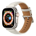 Plain Genuine Leather Watch Band — Apple Watch