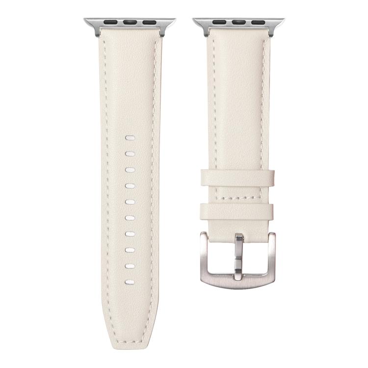 Plain Genuine Leather Watch Band — Apple Watch