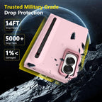 Shockproof Case with Stylus Slot and Kickstand