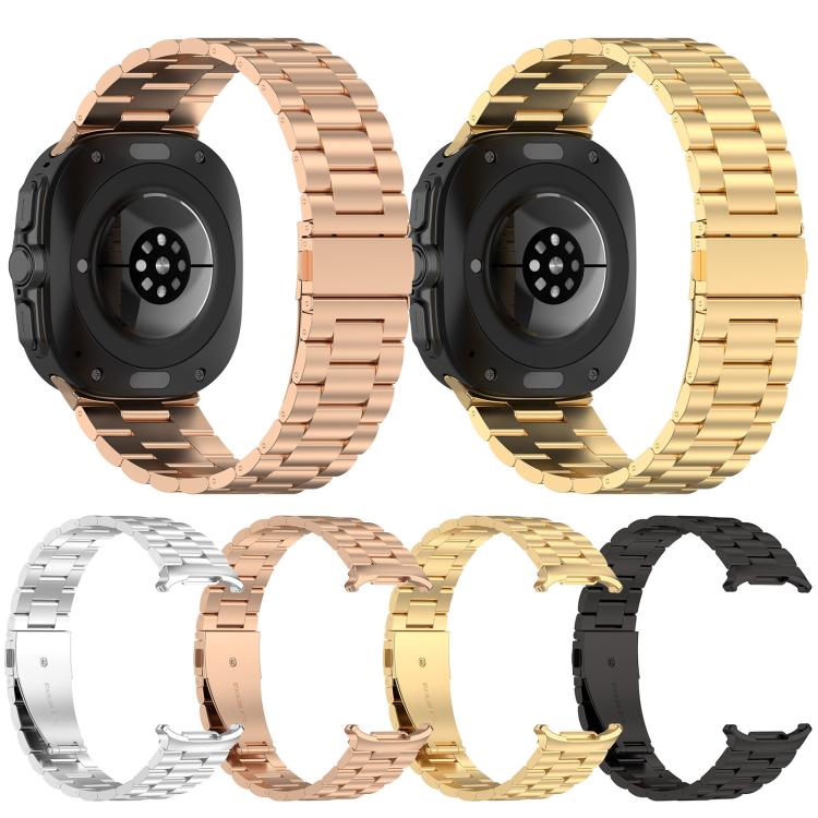 Three-Bead Metal Watch Band — Galaxy Watch