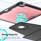 Honeycomb Rotation Holder Leather Case — iPad Air 13