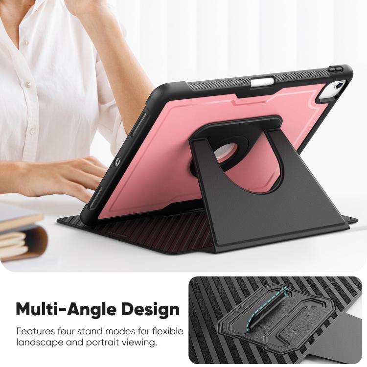 Honeycomb Rotation Holder Leather Case — iPad Air 13