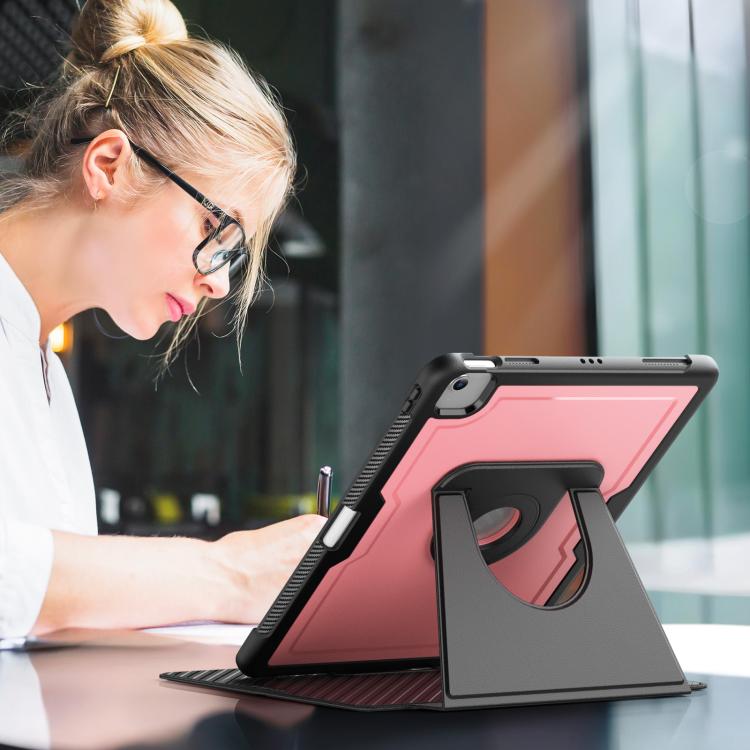 Honeycomb Rotation Holder Leather Case — iPad Air 13