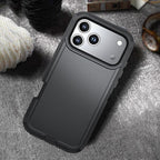Shockproof Case with Fold-Out Back Clip Stand — iPhone 17 Pro Max