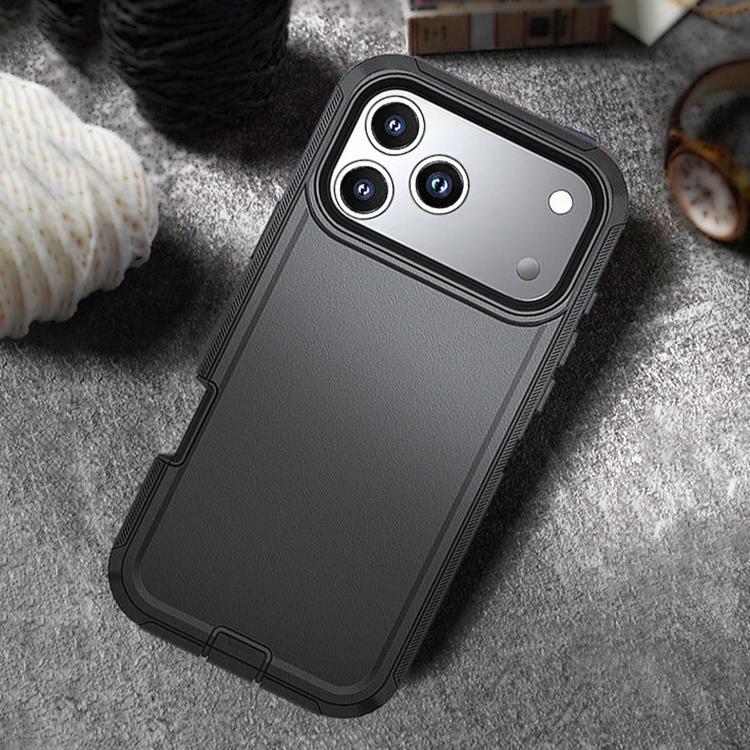 Shockproof Case with Fold-Out Back Clip Stand — iPhone 17 Pro Max