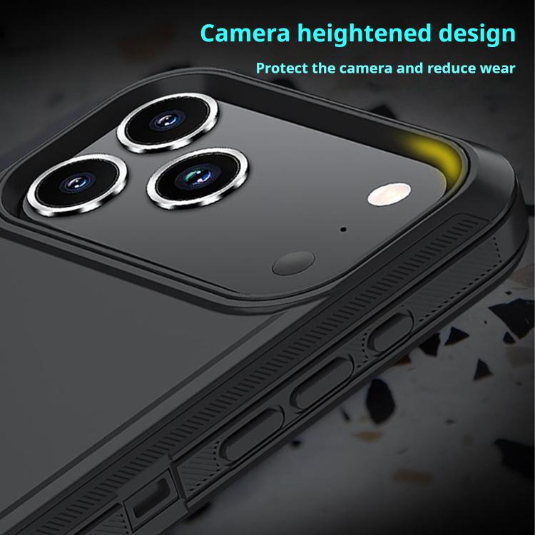 Shockproof Case with Fold-Out Back Clip Stand — iPhone 17 Pro Max