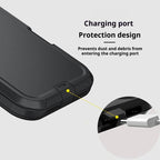 Shockproof Case with Fold-Out Back Clip Stand — iPhone 17 Pro Max