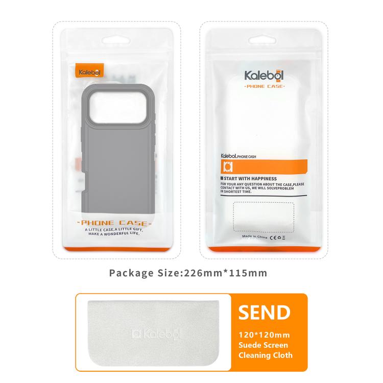 Shockproof Case with Fold-Out Back Clip Stand — iPhone 17 Pro Max