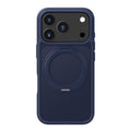 Frosted Acrylic MagSafe Case with Folding Ring Stand — iPhone 17 Pro Max