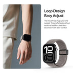 Nylon Braided Watch Band, Magnetic Buckle — Apple Watch