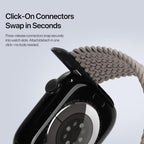 Nylon Braided Watch Band, Magnetic Buckle — Apple Watch