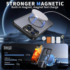 Honeycomb Cooling MagSafe Case with Kickstand — iPhone 14 Pro Max