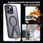Honeycomb Cooling MagSafe Case with Kickstand — iPhone 14 Pro Max