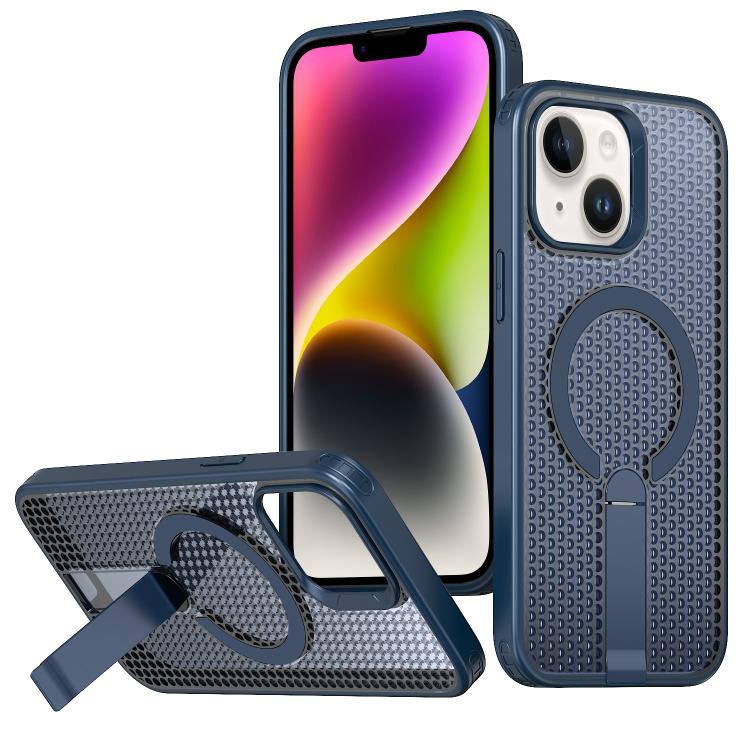 Honeycomb Cooling MagSafe Case with Kickstand — iPhone 14 Pro Max