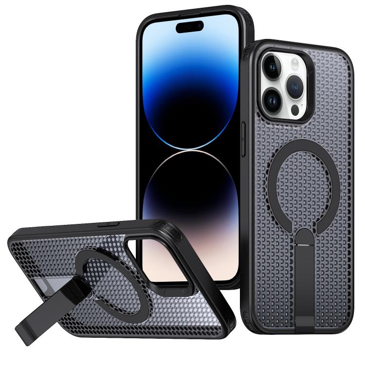 Honeycomb Cooling MagSafe Holder Case — iPhone 14