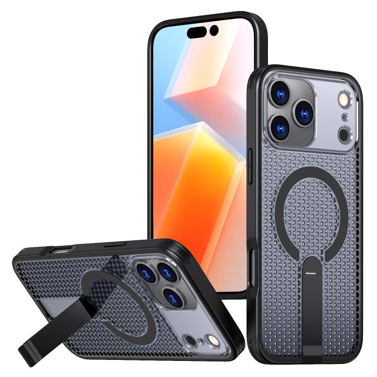 Honeycomb Cooling MagSafe Case with Kickstand — iPhone 18 Pro