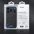 Handmade Leather Shockproof Case — Grippy Slim Feel — iPhone 17 Pro Max