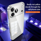 Shine-Through Clear Case with Electroplated Edge — iPhone 17 Pro Max