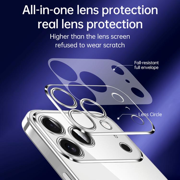 Shine-Through Clear Case with Electroplated Edge — iPhone 17 Pro Max