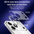 Shine-Through Clear Case with Electroplated Edge — iPhone 17 Pro Max